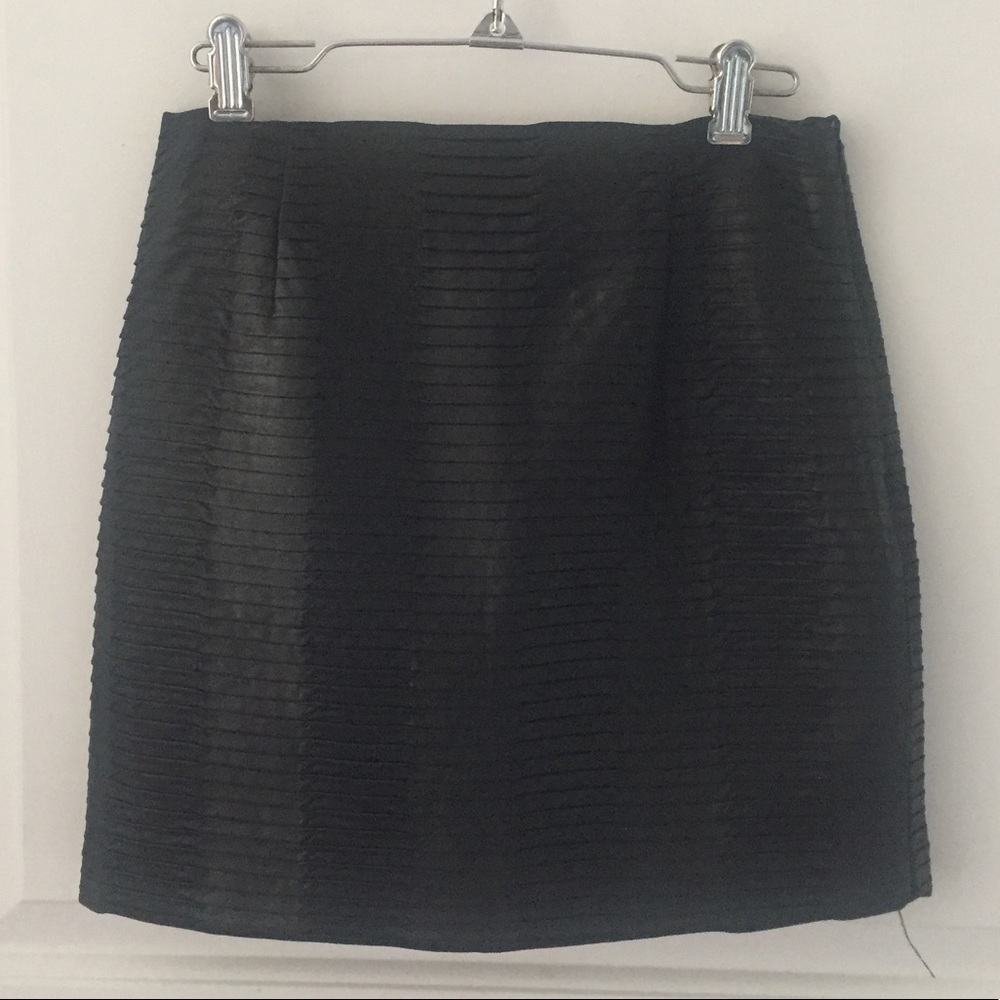 New! Forever 21 Faux Leather Mini Skirt